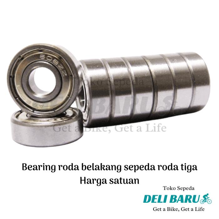 Bearing roda tiga Bering ban belakang klahar sepeda anak roda tiga SATUAN Kode 334