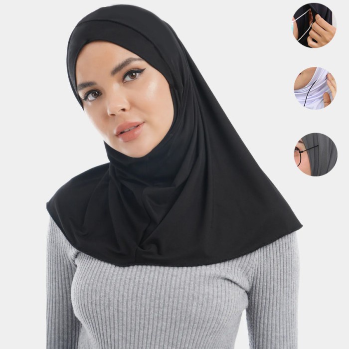 Meissa Hijab Sport Kerudung Instan Olahraga Lari Renang Gym Senam