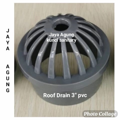 Roofdrain Pvc 3 Inch/Saringan Talang Air Plastik