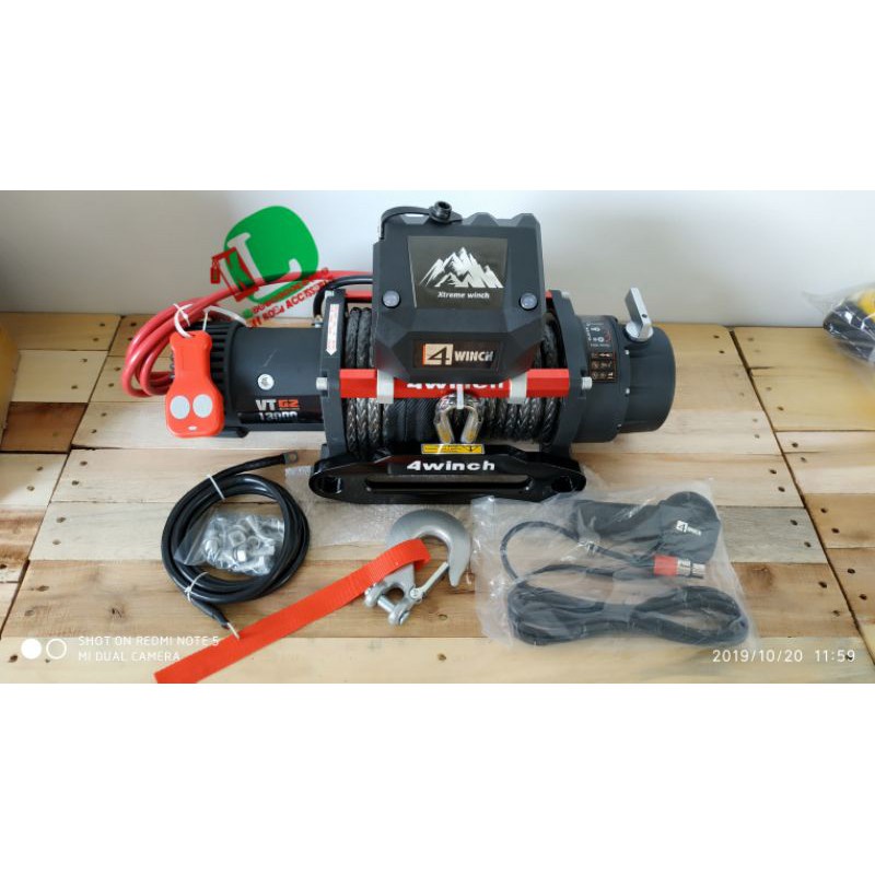 winch 4winch 13000lbs plasma 6Ton VT G3