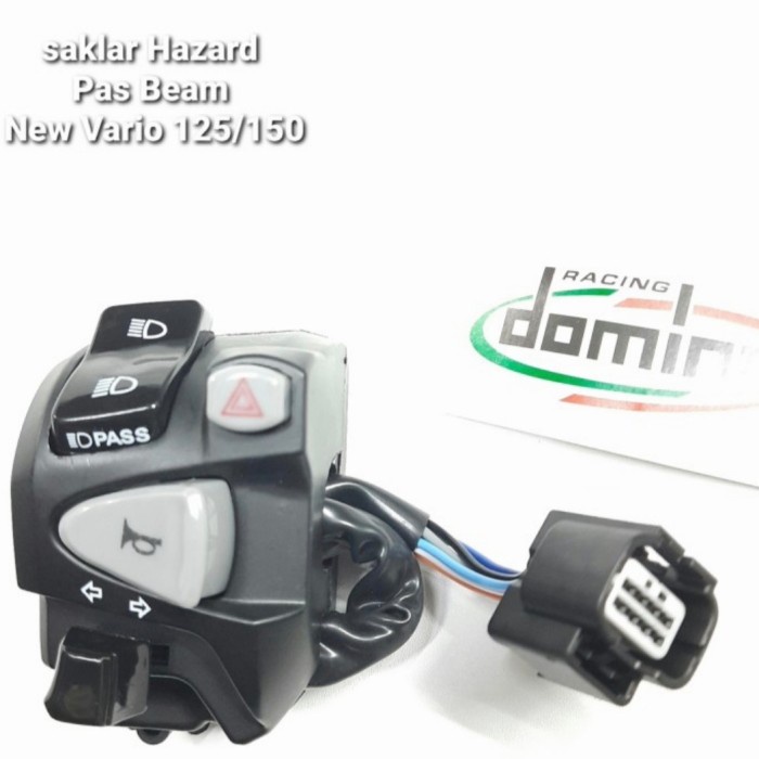 SAKLAR LAMPU HAZARD NEW VARIO 125 150 KEYLESS 2018 2019 2020 2021 2022