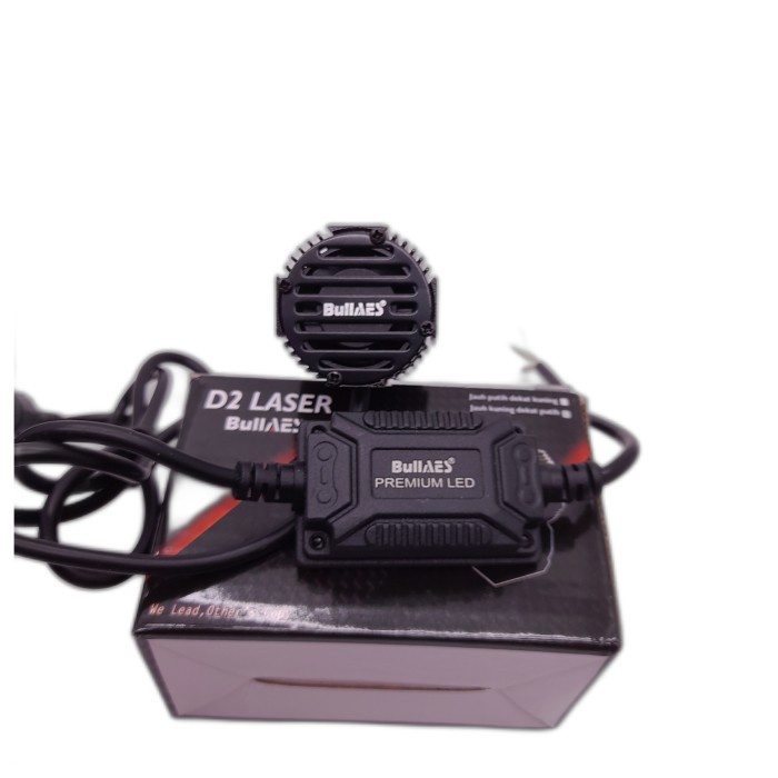 LAMPU TEMBAK BULLAES MINI PUTIH KUNING D2LASER