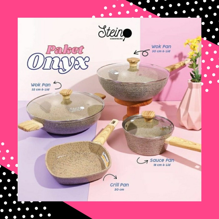 Stein Cookware PAket Onyx