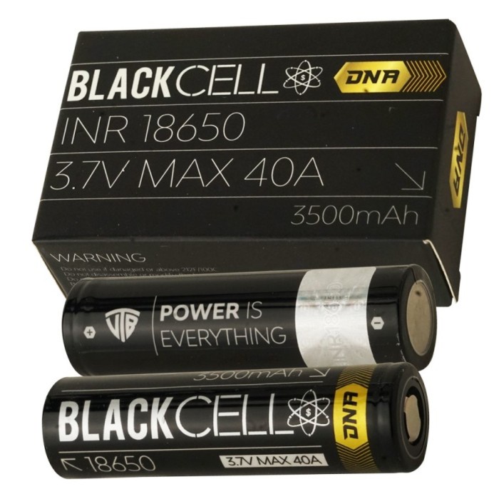 BLACKCELL DNA 18650 3500MAH 40A BATERAI BATERE BATTERY TERLARIS