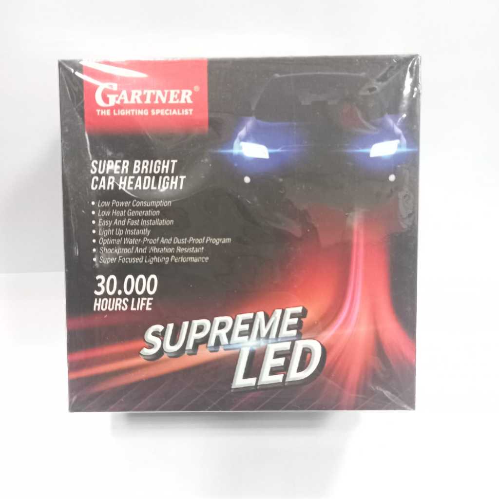 Tahan Lama Lampu Mobil Gartner Headlight Supreme Led/ Supreme Led Gartner