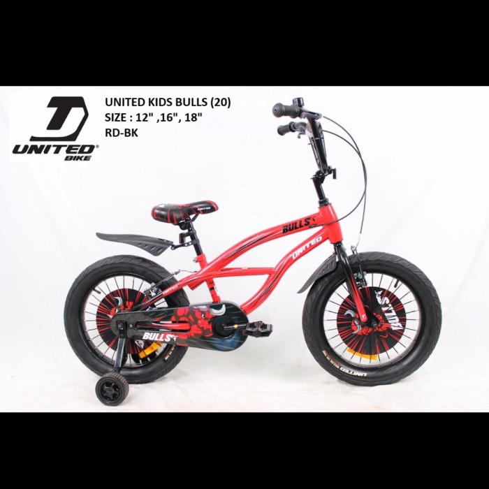 Sepeda Anak BMX 16 INCH UNITED BULLS