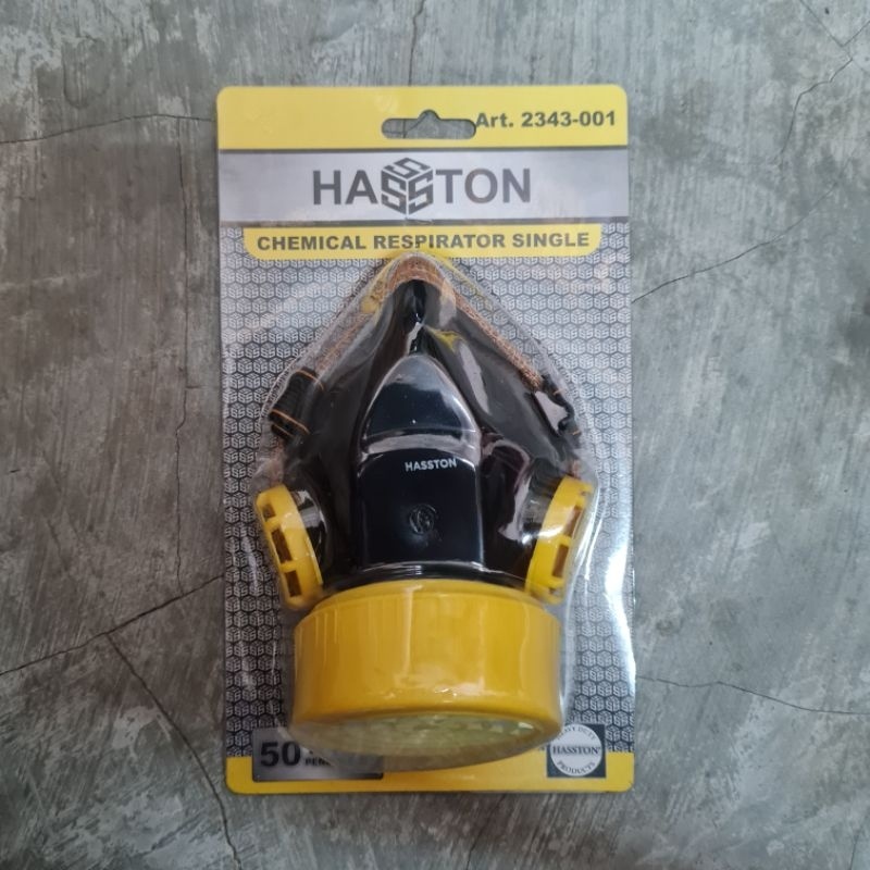 MASKER CHEMICAL RESPIRATOR HASSTON