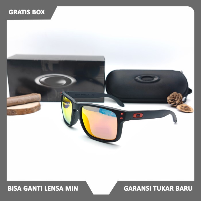 *TOP* KACAMATA FASHION OAKLEY004 HOLBROOK 9102 / KACAMATA PRIA / KACMATA WANITA / KACAMATA HITAM /