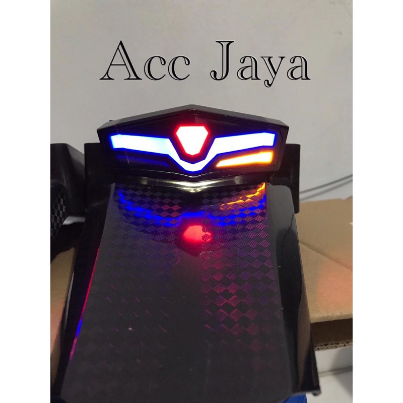Buntut Spakbor Belakang LED + Sen Sein 3in1 Motor Honda CRF 150 XR 150