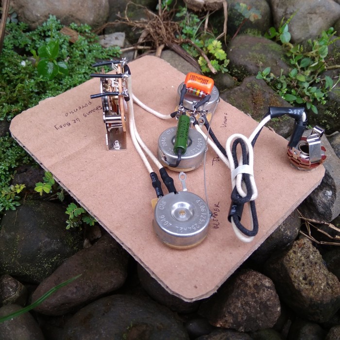 Wiring Gitar Stratocaster Blender 5 Way Prewired Kit Fender Squier