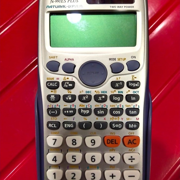 

Jual [READY] KALKULATOR/CALCULATOR SCENTIFIC/CASIO FX 991ES PLUS/NON DUS#ORIGINAL