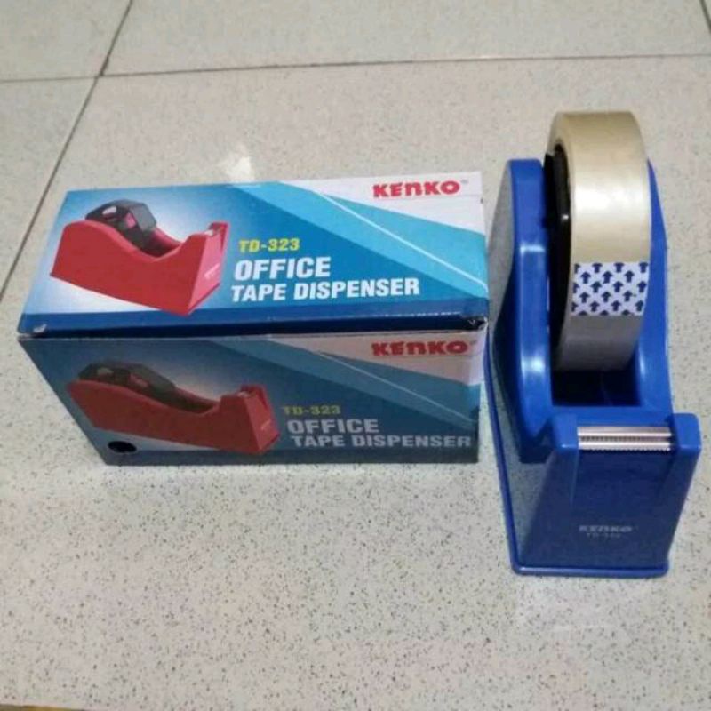 

Tape Dispenser TD-323 KENKO / Tape Cutter Pemotong Selotip