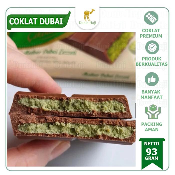

terbaru !!! coklat dubai viral ulker isi pistachio kadayif pastry kunafa chocolate cokelat ready