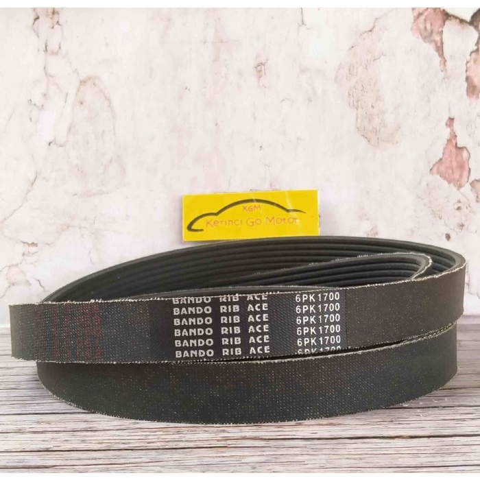 BANDO VAN BELT 6PK 1700 RIB BELT TALI KIPAS 6PK-1700 FAN BELT ALUR