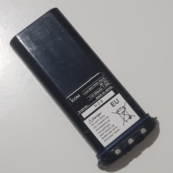 Paling Laris Icom Bp-252 Baterai Ht Icom Ic M34, Icom Ic M36 Marine, Icom Bp252
