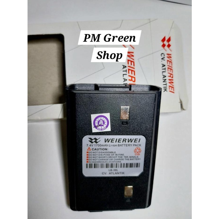 Banyak Dicari Baterai Ht Toriphone Tp 338 Model Lb-38L 1700 Mah Walkie Talkie