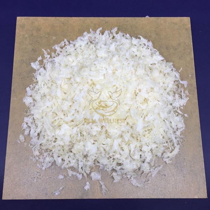 

Bird Nest / Sarang Burung Walet Bersih Hancuran Premium 100 gram