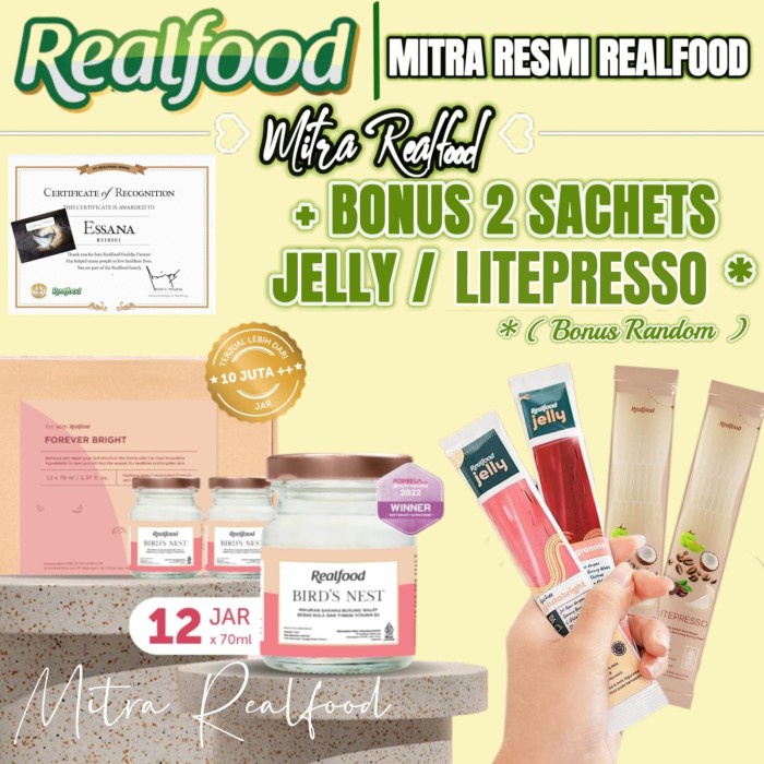 

Realfood Forever Bright 12 Botol Diskon