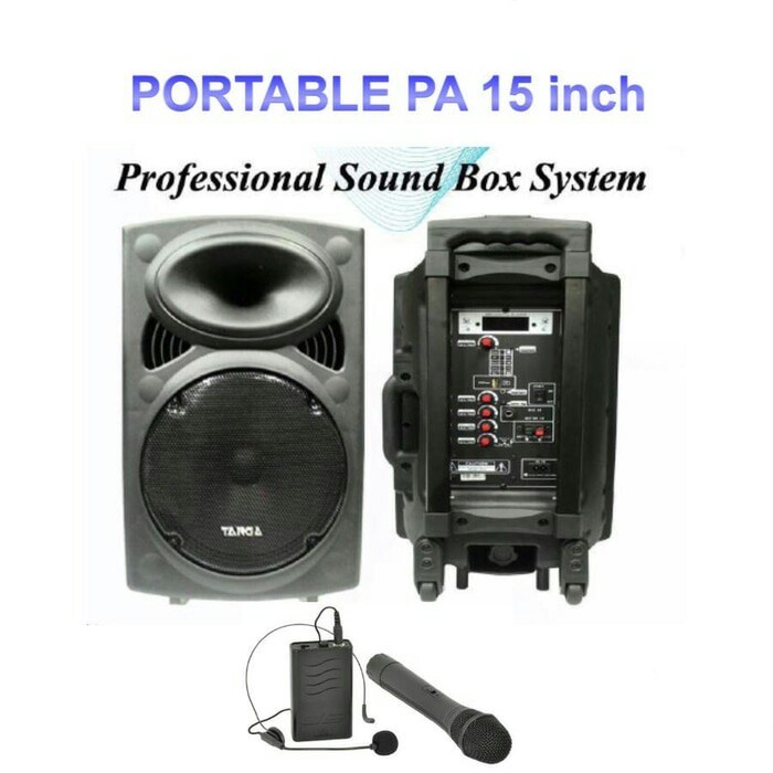 SPEAKER MEETING TARGA 15 INC WIRELES BERKUALITAS BAGUS