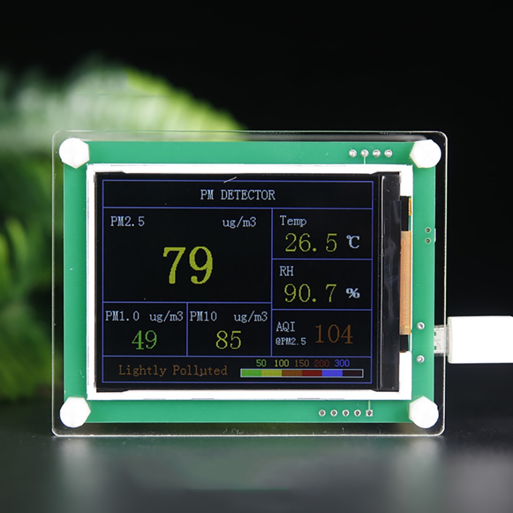 Indoor Quality Monitor For Pm 2.5 Portable Professional Tester Sensor Meter Pm2.5 Pm1.0 Pm10
