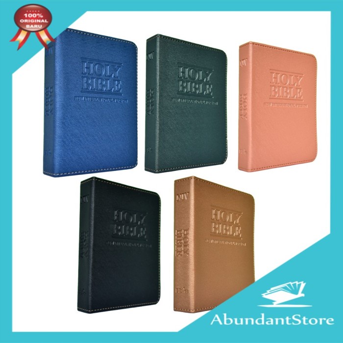 

HOLY BIBLE NEW INTERNATIONAL VERSION (NIV) - UKURAN KECIL - LAI BEST SELLER