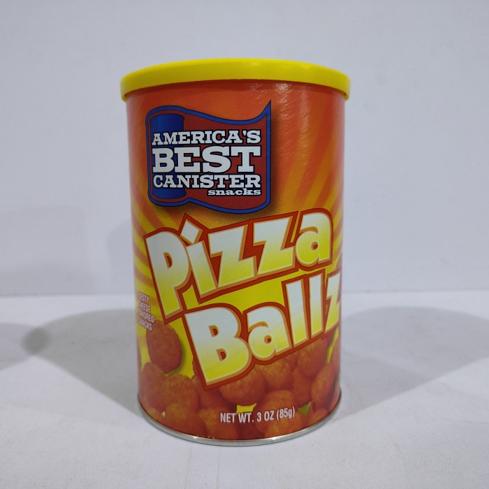 

Abc Cheez Ballz - Cheez Curlz - Pizza Ballz Snack Usa America Snacks Terlaris