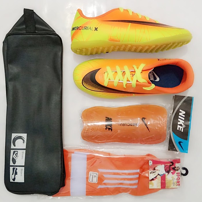 PAKET KOMPLIT SEPATU FUTSAL JUNIOR NIKE CR7