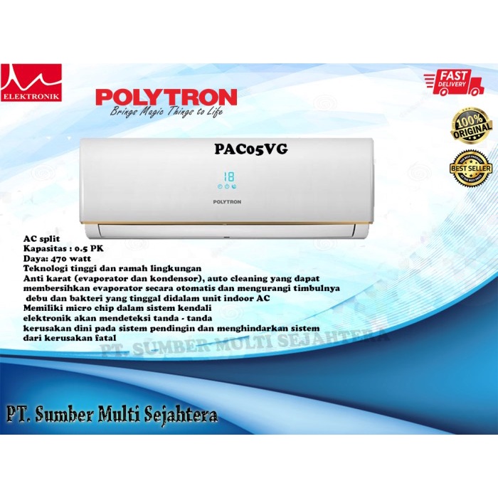 AC POLYTRON 1/2 PK PAC 05 VG