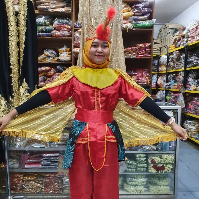 baju tari merak manuk dadali size L