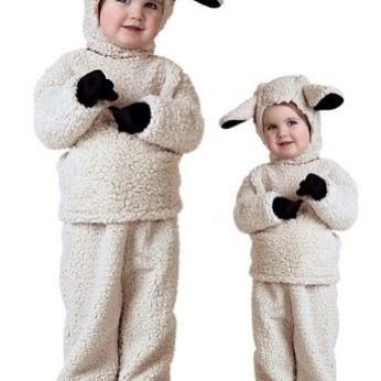 kostum anak domba / lamb kids costume