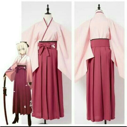 SPECIAL yukata hakama kimono baju adat / tradisional jepang sakura saber