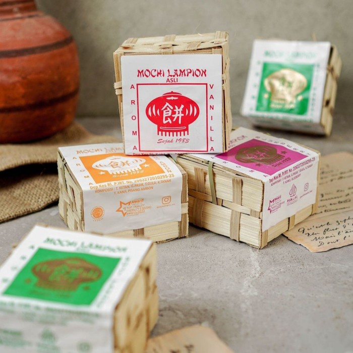 STOK TERBATAS Mochi Keranjang Lampion Sukabumi/Moci Lampion Kaswari Khas Sukabumi