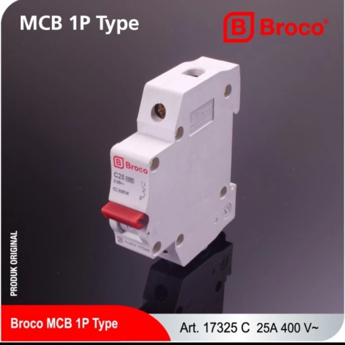 MCB 25 ampere broco