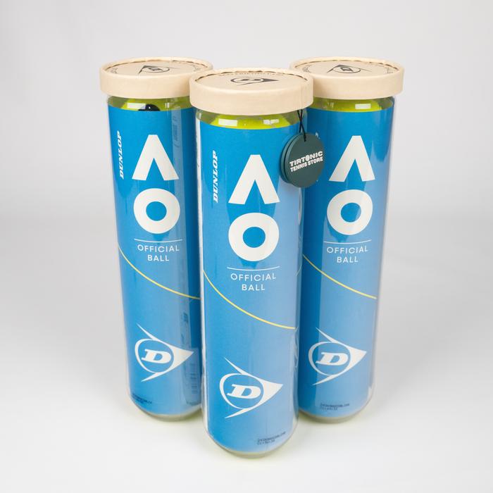 Bola Tenis Dunlop AO Official isi 4 Australian Open Tennis Ball