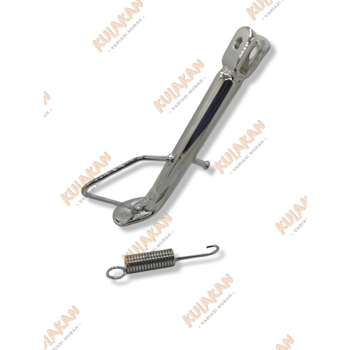 OTOmO- Standar Samping 1 Ring 14 Crom Chrome Crome Yamaha Honda Beat Mio