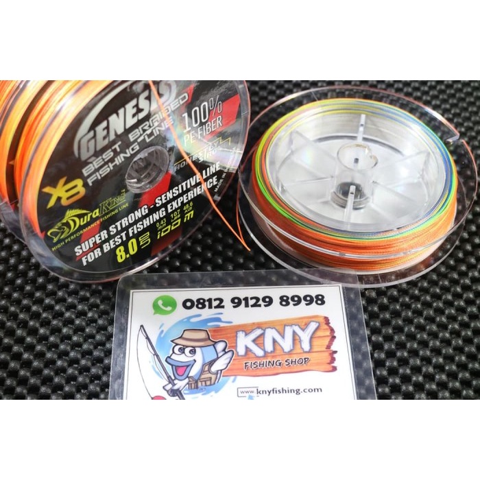 JaminAnOkE- Benang Pancing Duraking Genesis PE 8 / 48.6 kg senar mancing IDOLA