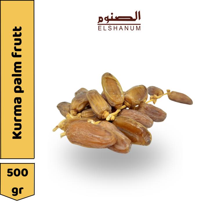 

Kurma Tunisia Palm frutt Organik 500gr Original - kurma elshanum Food Snack Cemilan