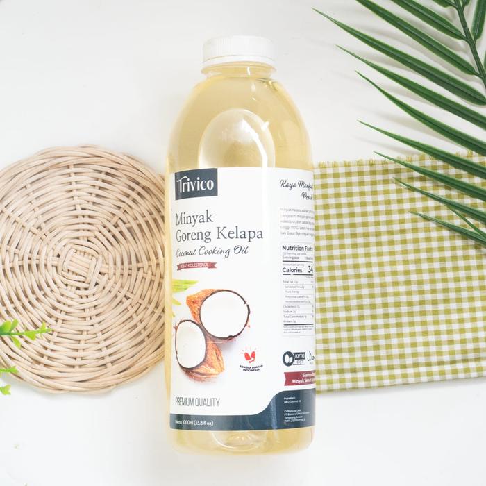 

Trivico Minyak Goreng Kelapa 1 Liter Minyak Masak 1000 ml
