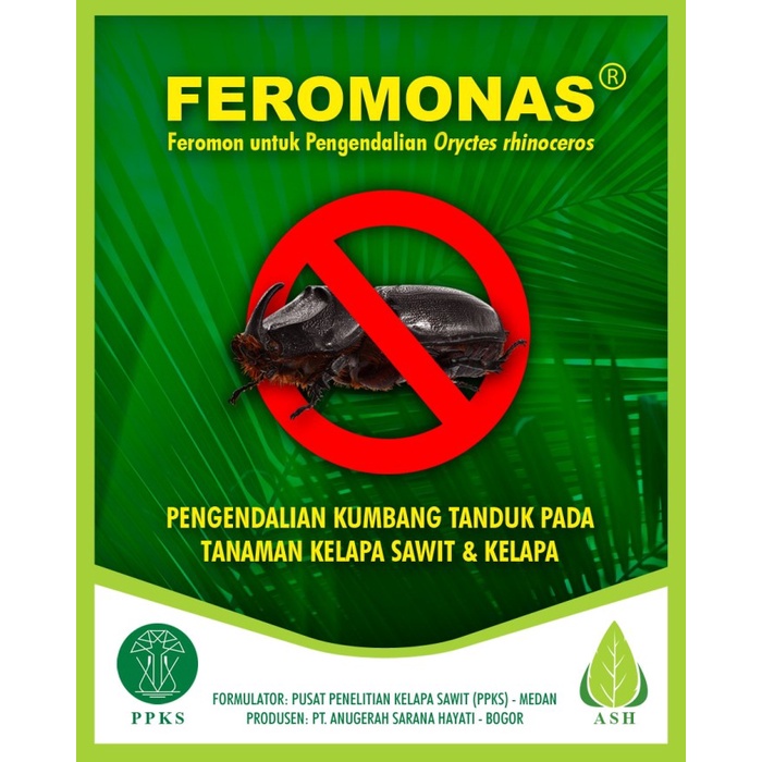 FEROMONAS Feromon Pengendali Hama Kumbang Tanduk