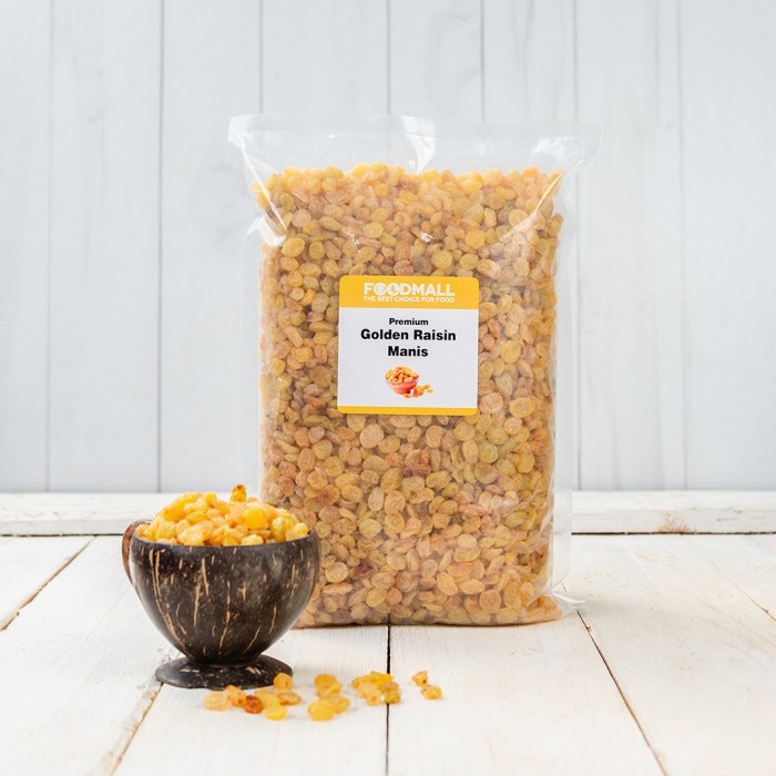 

Golden Raisin Manis 1 Kg / Kismis golden emas