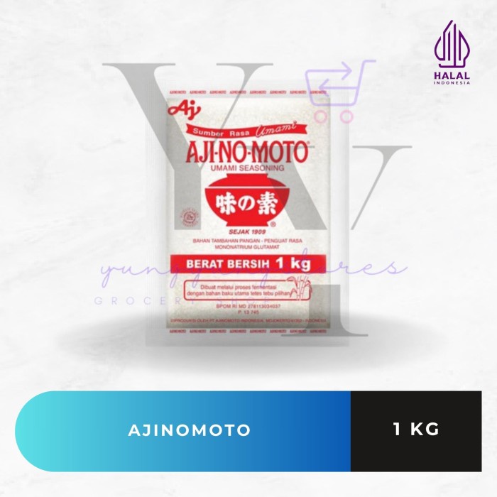 

[GOSEND / GRAB] Micin / Penyedap Rasa / Vetsin Ajinomoto 1 Kg