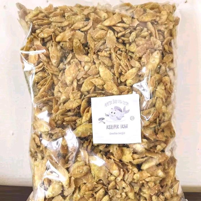 

IKAN WADER CRISPY /MINI FISH CRISPY RENYAH GURIH KRIUK Makanan Food Seafood Frozen Meat Cemilan
