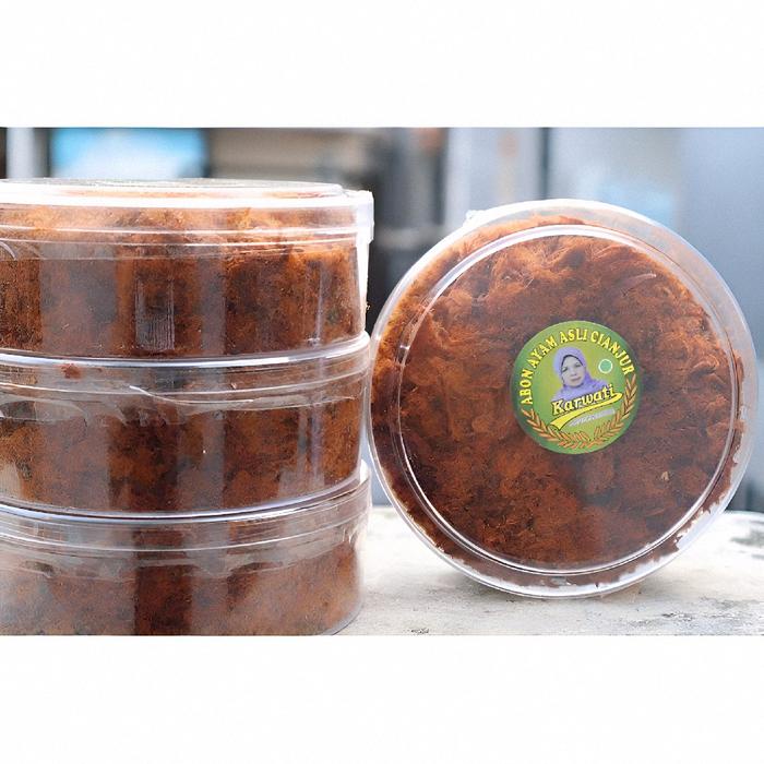 

abon ayam karwati asli cianjur 150 gram rasa original pedas