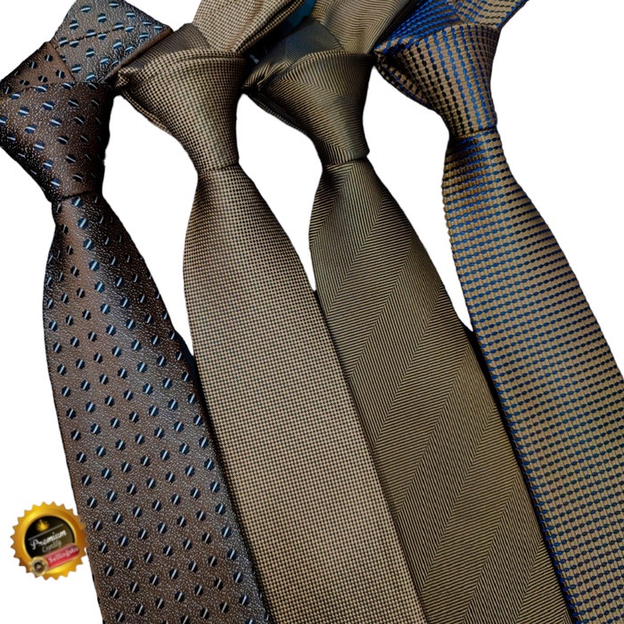 PREMIUM dasi coklat susu dasi kantor pria dasi coklat mewah dasi pria