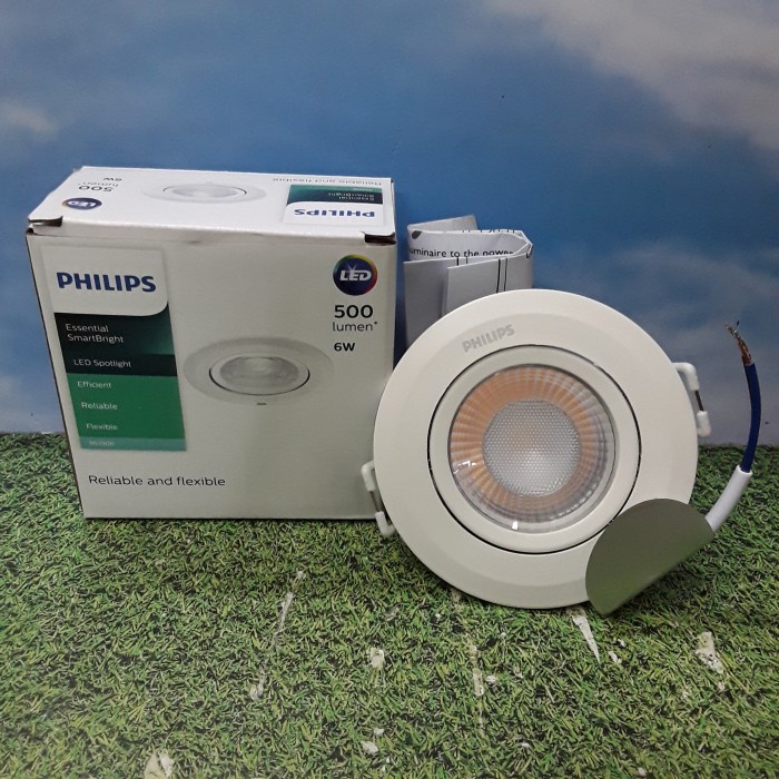 PREMIUM Lampu Philips Led Spotlight RS100B 6W 3000K