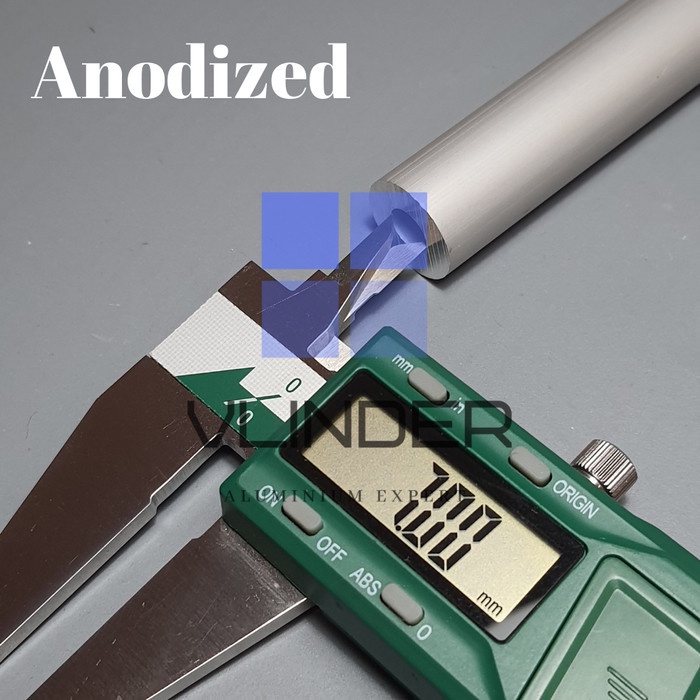 Agen Bangunan - Pipa Aluminium Od 16 Mm X Id 7 Mm