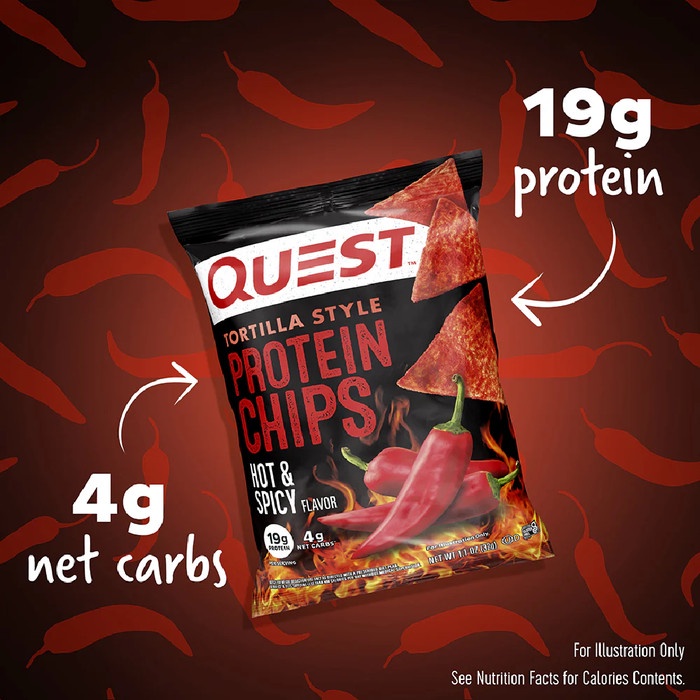

Quest Protein Chips Semua Rasa / Nutrition Energy Healthy Snack Bar