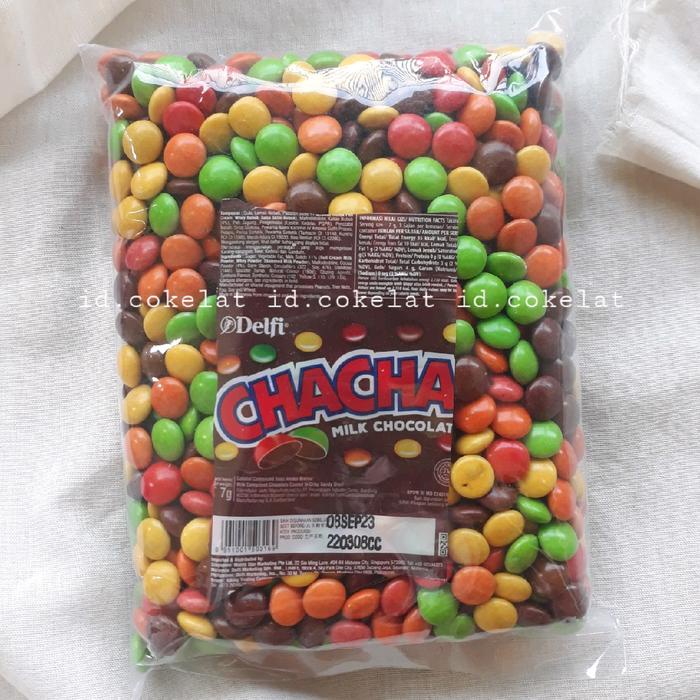 

250GR Coklat delfi chacha milk kacang Cokelat