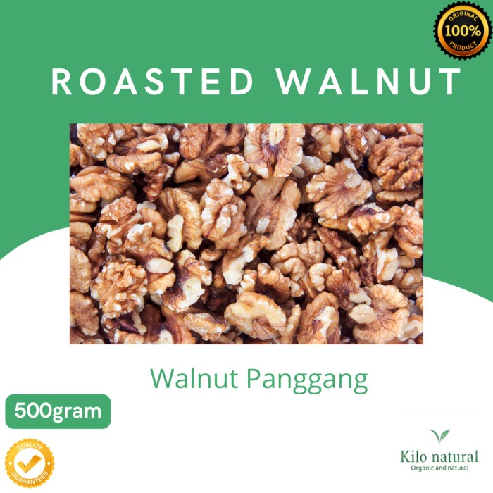 

Roasted Walnut 500gr / Walnut Panggang 500gram