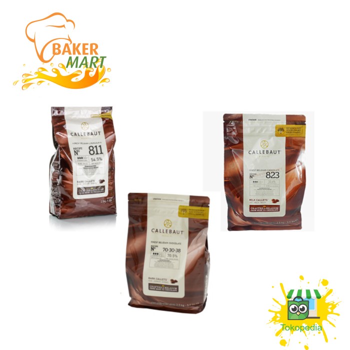 

Callebaut 811/823 & 70% (2.5kg)
